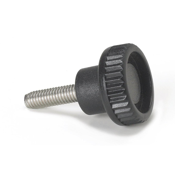 Morton Thumb Screw, M5 Thread Size, Knurled, Zinc Plated Steel, 8mm Head Ht TS-515 - main